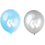 Ice Skating Latex Balloons, 16-Pack 12inch Birthday Party Balloon, Decorations, Supplies