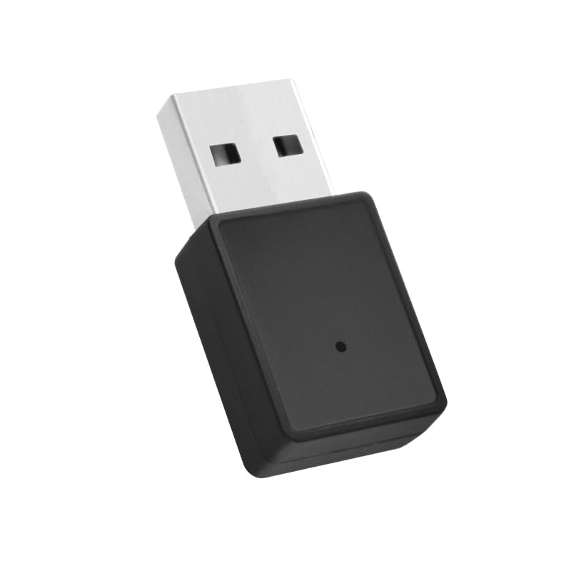 Feasycom FSC-BP101Y Classical/BLE BT5.2 Dual-Mode Dongle 2.4GHz Transceiver Mini Windows USB Bluetooth Adapter for Keyboard/Mouse/Laptop/Desktop/Speakers/Headphones/Controller