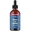 Liquid Zinc Drops for All Ages by NEW AGE - Zinc Sulfate for Immune Support, Vegan, Non-GMO & Gluten Free, 30 Day Supply, 1-Pack