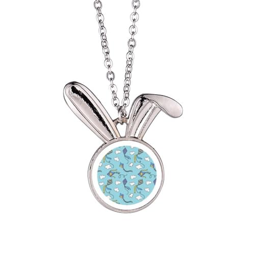 Collier cerf-volant avec pendentif peint à la main une idée cadeau mémorable