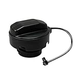 EVRBUL Tankdeckel mit halteband kompatibel mit VW Golf Jetta Bora, Audi A4 A6 A8, SEAT Ibiza Leon, Skoda Octavia, Ersetzt 1J0201550A, 1H0201553B
