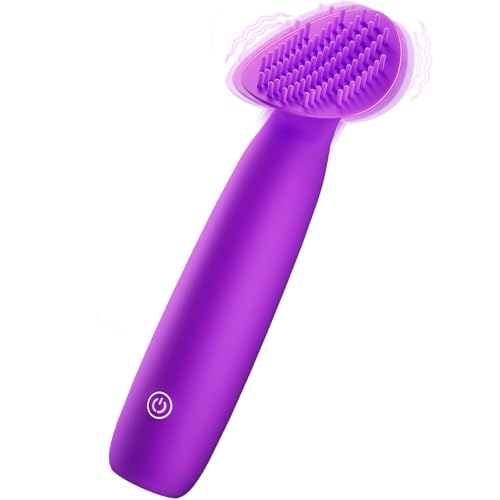 Vibratorensets für Frauen Mini Vibrator, Bürstenkopf 76 Reizpunkte 10 Modi Vibration für Frauen Klitoris Stimulator, Sex Spielzeug für die Frau Paare, leise klein Massagestab Sexspielzeug Solo