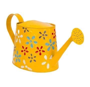 AL HAQ Metal creatives Metal planters Oval Watering Can - Rust Free Home Decor Gifting, Garden, Gardening, Tools (Pack of 1) (Yellow) (B0DHDJ1JR3) Amazon Price History, Amazon Price Tracker