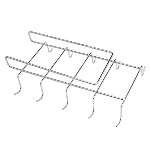 1pc Coffee Mug Rack Mug Storage Mug Holder Under Cabinet Mug Hanger Stainless Steel Mugs Coffee Cup Holder for Wall Cup Storage Holder Hanging Mug Rack Kitchen Supplies Glass