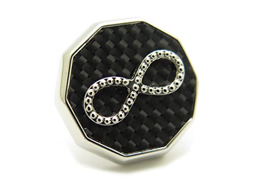 タテオシアン(TATEOSSIAN) タリスマンピンズ（ブラックカーボンファイバー） (カフスボタン/カフリンクス)