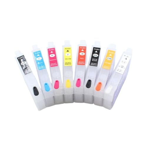 Cartouches T3240 à T3249 rechargeables et puces auto-reset durables