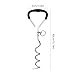 Dog Spikes for Ground, Dogs Tether Stake, Dog Tie Out Stake Heavy Duty, Twist-Proof Pet Supplies, Attach to Tie Out Cable & Stake for Camping Ground, Background, Yard, Beach