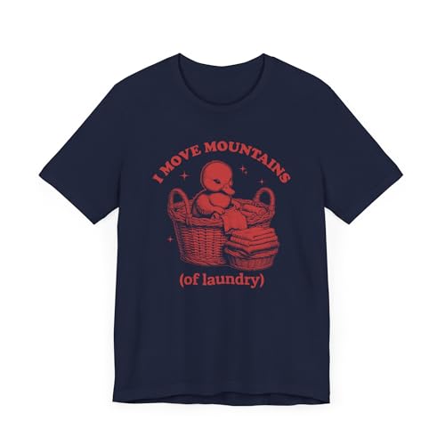 T-shirt unisexe I Move Mountains canard mignon en coton