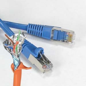 Cable Patch Cat.5E Azul 125 pies miniatura 1