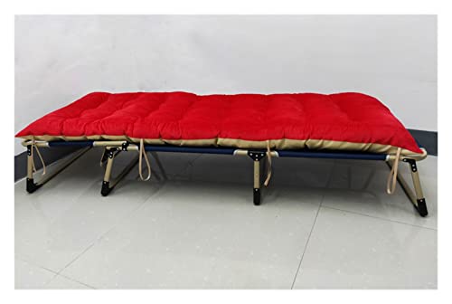 Chaise longue de patio pliable et basculante avec matelas amovible