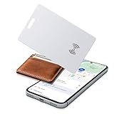 Carte di tracciamento di borse sottili, Wallet Tracker per Android, Smart Tracking Card ricaricabile senza cavo compatibile con Google My Device Find APP (Android NUR), per valigie/tasche