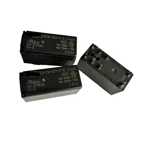 Relais 507N-2CH-F-C 12VDC original 8 broches 12A pour automatisme industriel x5