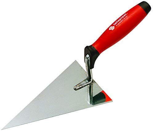 TRUELLE POINTUE INOX 16CM MANCHE BI-MATIERE