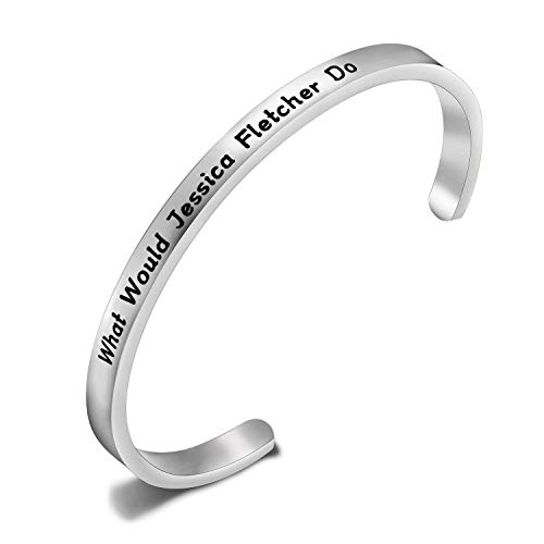 ENSIANTH What Would Jessica Fletcher Do (Jessica Fletcher Cuff)