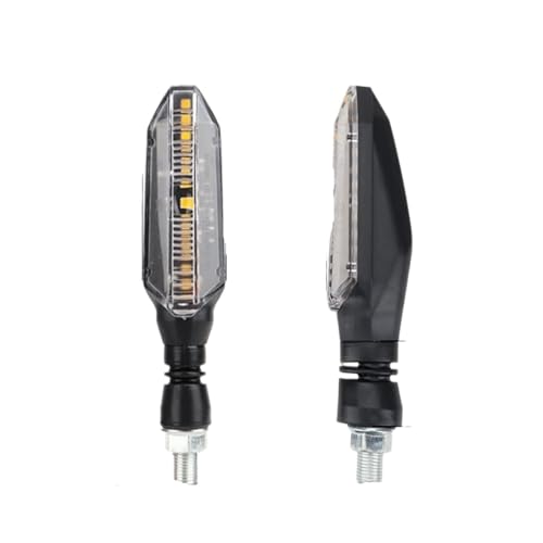 Clignotants de moto ambrés momt feux arrière à eau courante LED