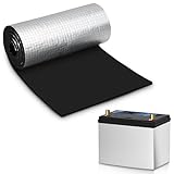 5mm Thick Extreme Cold Battery Blanket, Battery Wrap, Self-Adhesive Insulation Cover for Car/RV/Truck Batteries for Cold Weather, Freeze Proof & Acid Resistant, 40'x7'