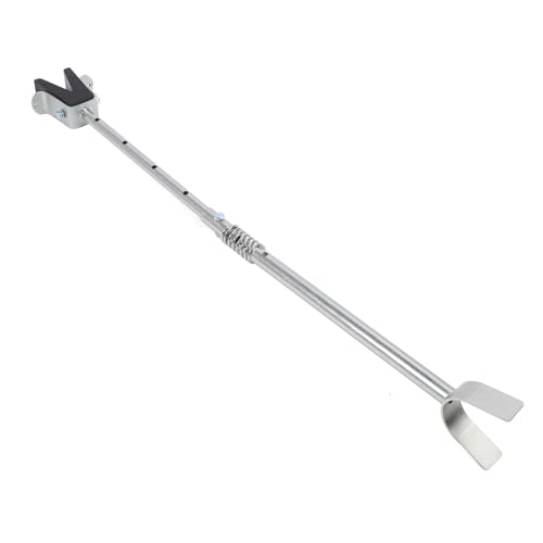 Boat Transom Saver with Spring 20.28 to 28.94in Adjustable Secure Engine Roller Trailer Mounts Outboard Motor Support For Boat Trailer