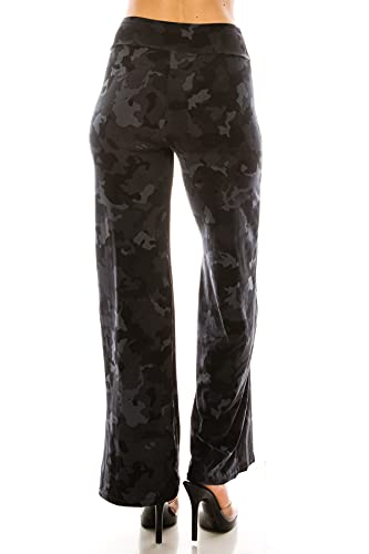 Image of Leggings Depot Women's Wide Leg Drawstring Pajama Pants for Lounge, Sleep