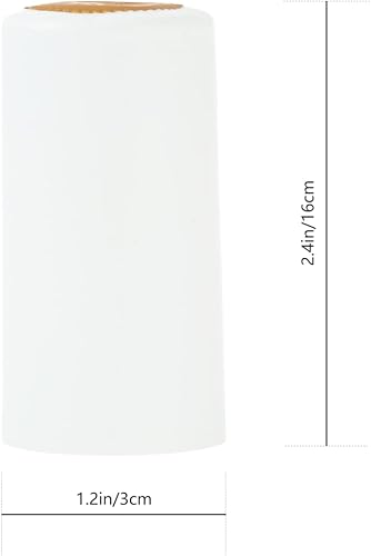 Miniatura 2 de Hemoton 100 cápsulas termorretráctiles para botellas de vino, cápsulas retráctiles para bodegas, uso doméstico, 1.181in