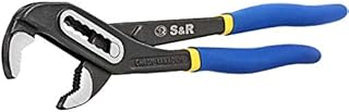 S&R Szczypce do pomp wodnych 242 x 34 mm, stal CR-V fosforanowana, podwójnie powlekane, ergonomiczne uchwyty