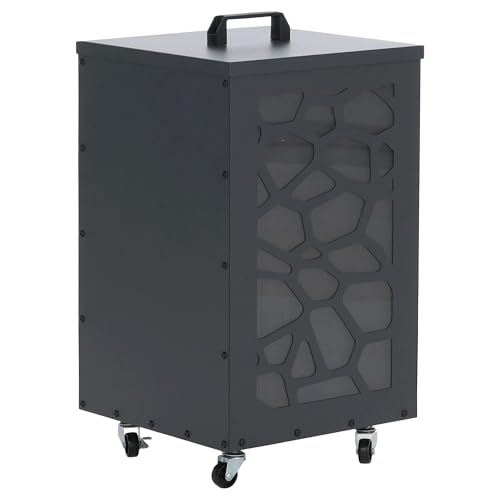 Mendler HWC-Q30, contenedor de pellets antracita de 66 litros — Antracita · Aproximadamente 66 litros