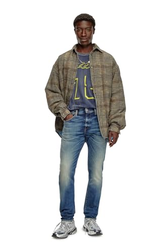 Image of Diesel Mens 2019 D-strukt | Medium waist slim fit with stretch denim comfort