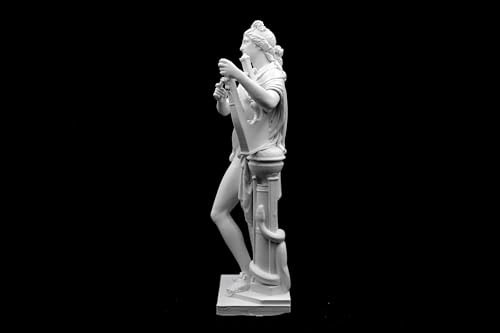 Apollo Kitharoidos Matte White Resin Statue by Bengt Erland Fogelberg – Greek God of Music and Harmony – Elegant Classical Decor for Home or Altar Display (6" | 15.2 CM) - Image 4