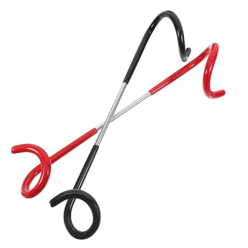 POPETPOP 2Pcs Camping Light Hook Hangers S Shape Tent Light Hooks for Lanterns and Bags Portable Sturdy Outdoor Accessories for Trees