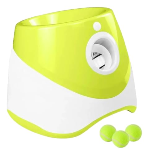 Lan&ccedil;ador Autom&aacute;tico de Bolas para C&atilde;es,Arremessador de Bolinha Pet,Lan&ccedil;ador de Bolas para...