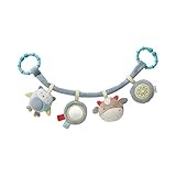 Ab dem 1. Lebensmonat geeignet, aus Softvelours und Baumwolle, mit Polyesterwatte gefüllt. Maße: 450 x 110 x 30 mm