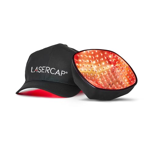 Image of LaserCap HD+ 304 - Professional Red Light Therapy Cap for Hair Growth - FDA Cleared Alopecia & Thinning Hair Treatment for Men & Women - 304 Medical-Grade Lasers, Cordless Rechargeable Design