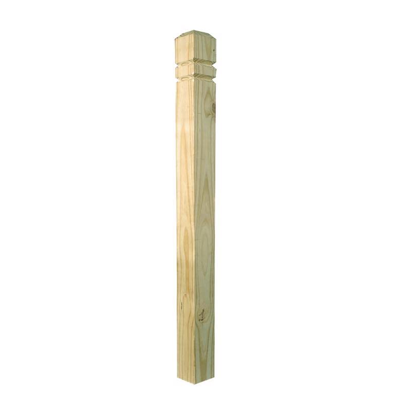 Decking Cap - Pine Wood - Wood Sheet - Circle - 5.5 Inches
