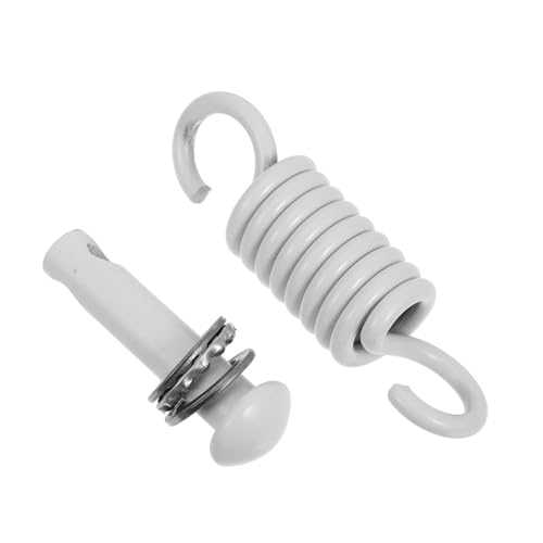 SUPVOX Kit de Accesorios para Columpio de Techo con Muelle Endurecido Gancho para Silla Colgante y Amortiguador de Ruido Soporte Resistente para Hamacas y Columpios de Porche Capacidad
