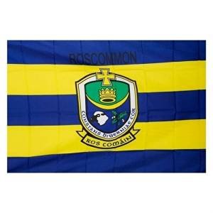 Official IRELAND GAA Crest County Flag ROSCOMMON 152 centimetre x91 centimetre