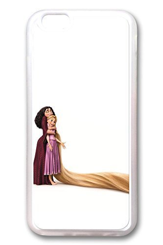 iPhone 4 4s Case, 6 Case - Shock-Absorption Clear Rubber Back Case for iPhone 4 4s Tangled Mother Gothel And Rapunzel Ultra Protective Clear Back Rubber Cover Case for iPhone 4 4s es