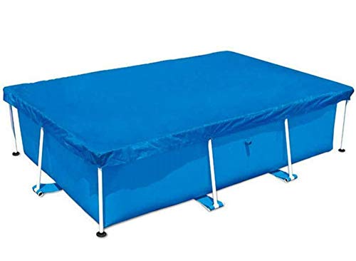 Cxssxling Pool-Abdeckplane, rechteckig, UV-beständig, staubdicht, Pool-Produkte, Blau - 260 x 160 cm Cover