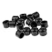 Gazechimp 16pcs Caoutchouc Capuchon Coverture Embouts de Barre Tige de Table Baby-Foot Foosball Rod Cover End Caps