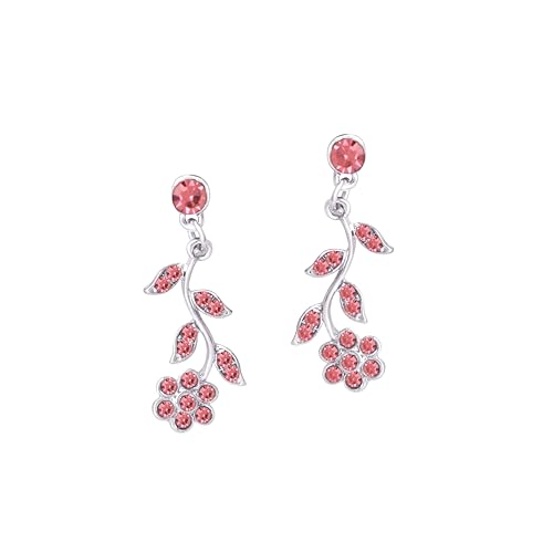 Image of Atasi International American Diamond Style Silver Plated Necklace with Earrings Jewellery Set for Women - Perfect for Party, Wedding, and Engagement