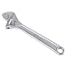 Olympia Tool 01-015 15-Inch Adjustable Wrench,Hardened And Tempered Drop Forged, Chrome Plated And Fully Polished To Resist Corrosion