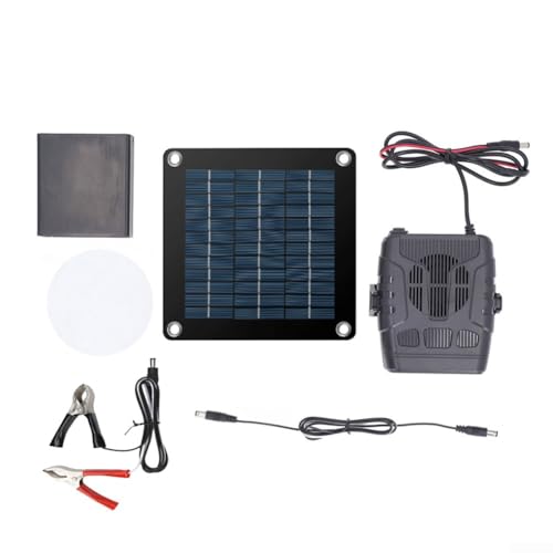 Calentador solar de coche de 20 W con doble salida USB, ideal para acampar y actividades al aire libre