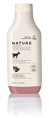 Nature By Canus Fresh Goats Milk Body Wash, Shea Butter, 16.9 Oz