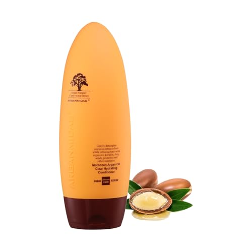 ARGANMIDAS Hair Conditioner, 15.3 Fl Oz Sulfate-Free Hair Conditioner Smooth and Clear Hydrating, Argan Oil Daily Moisture Deep Conditioner for Color Treated Hair, Repair Dry Damaged and Frizzy Hair