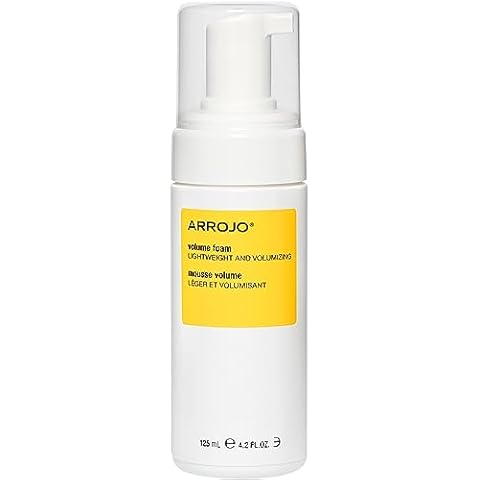 Arrojo Volume Foam Hair Mousse - Sulfate & Paraben-Free Volumizing Mousse for Fine Hair & All Hair Types - Hair Styling Mousse for Women & Men for Shape, Bounce & Texture - Lavender-Pear Scent, 4.2oz Cover