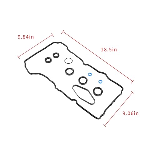 Image of VS50879R Valve Cover Gasket Sets Compatible with 2012-2020【Ford】 Expedition /F-150 /Transit 150 250 350【Lincoln】 Navigator 3.5L V6 Turbo Replaces# VS50683,VS50726,AVC1384S,11151300,VCS1199R