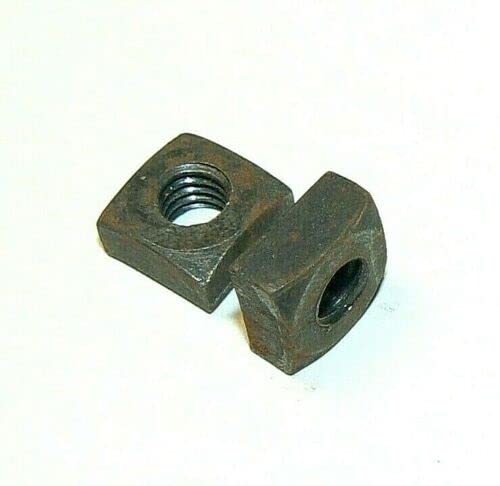 5/16"-18 Square Nuts (Semi-Finished) - Plain Finish - Lot of 50 Pcs. HQ
