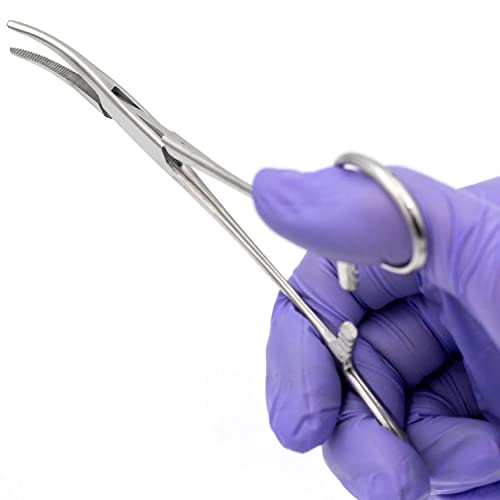 Mabis 25-725-000 Precision Kelly Forceps Locking Tweezers Clamp thumb #5