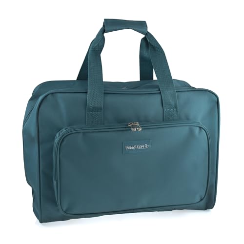 Hobby Gift MR4660Teal Exclusiva para máquina de Coser, Acolchada con PVC, Bolsa de Transporte, Almacenamiento de Accesorios adicionales, 20 x 43 x 37 cm, Poliéster, Verde Azulado
