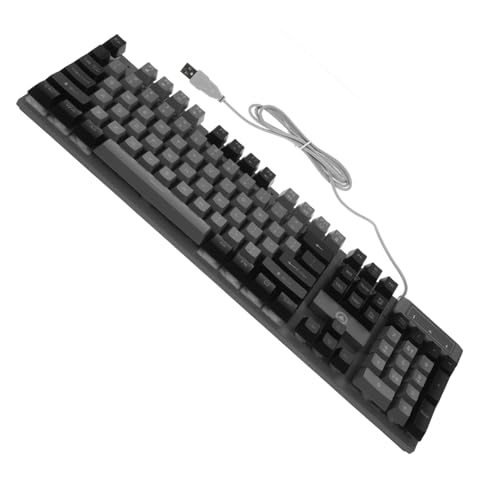 Clavier de RGB mécanique éclairé USB avec touches ergonomiques pour PC et bureau