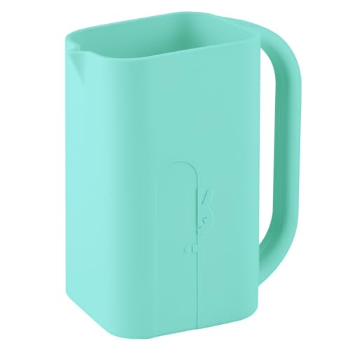 Image of Baby Bath Rinse Cup 100% Food Grade Silicone Wash Rinser Cup For Kids (Turquoise)