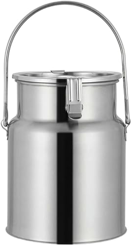 Bidon à lait en acier inoxydable 304 pour transport de liquides et stockage